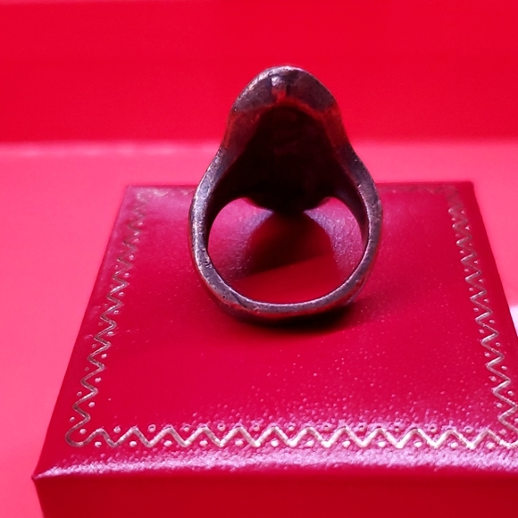 Art Deco Gold Topaz Ring - Picture 7 of 11